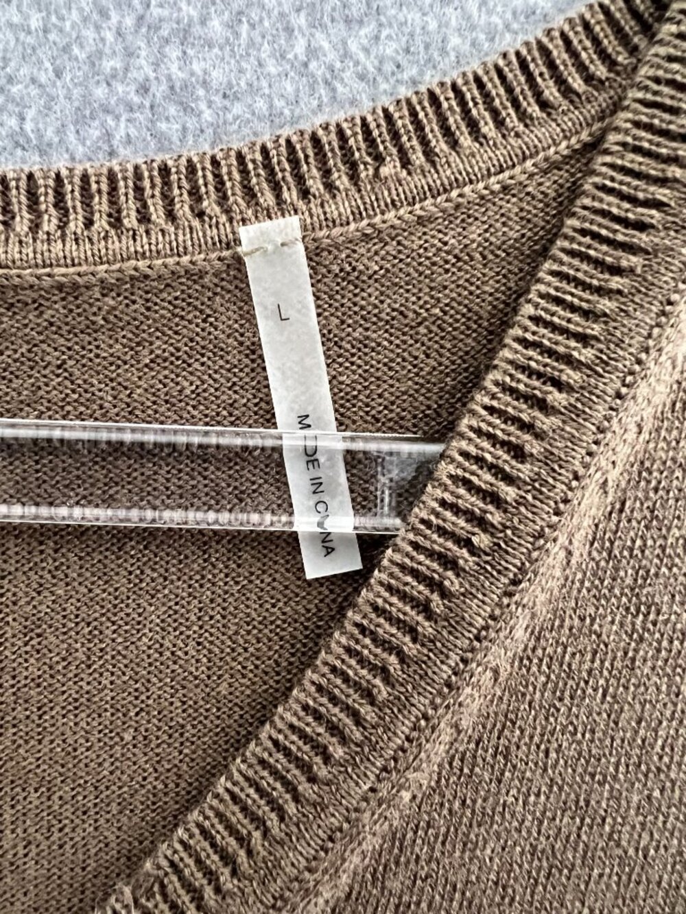 Margaret Oleary olive green 100% cotton Oversized Sweater Shirt L - Picture 4 of 6
